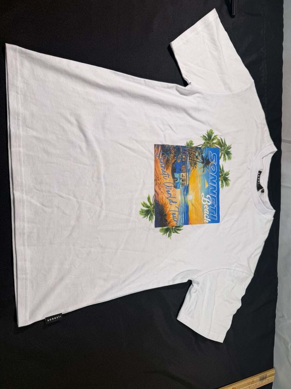 Sonneti Beach Sunset World Tour T-Shirt - White - Size L